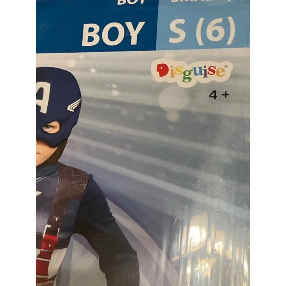 Avengers Captain America The Winter Soldier Costume Boys Sm 6 Never worn